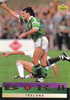 Republic of Ireland Upper Deck World Cup 1994 Preview Eng/Ger Bora
